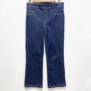 Spanx Kick Flare Jeans in Raw Indigo Sz M (8/10)
